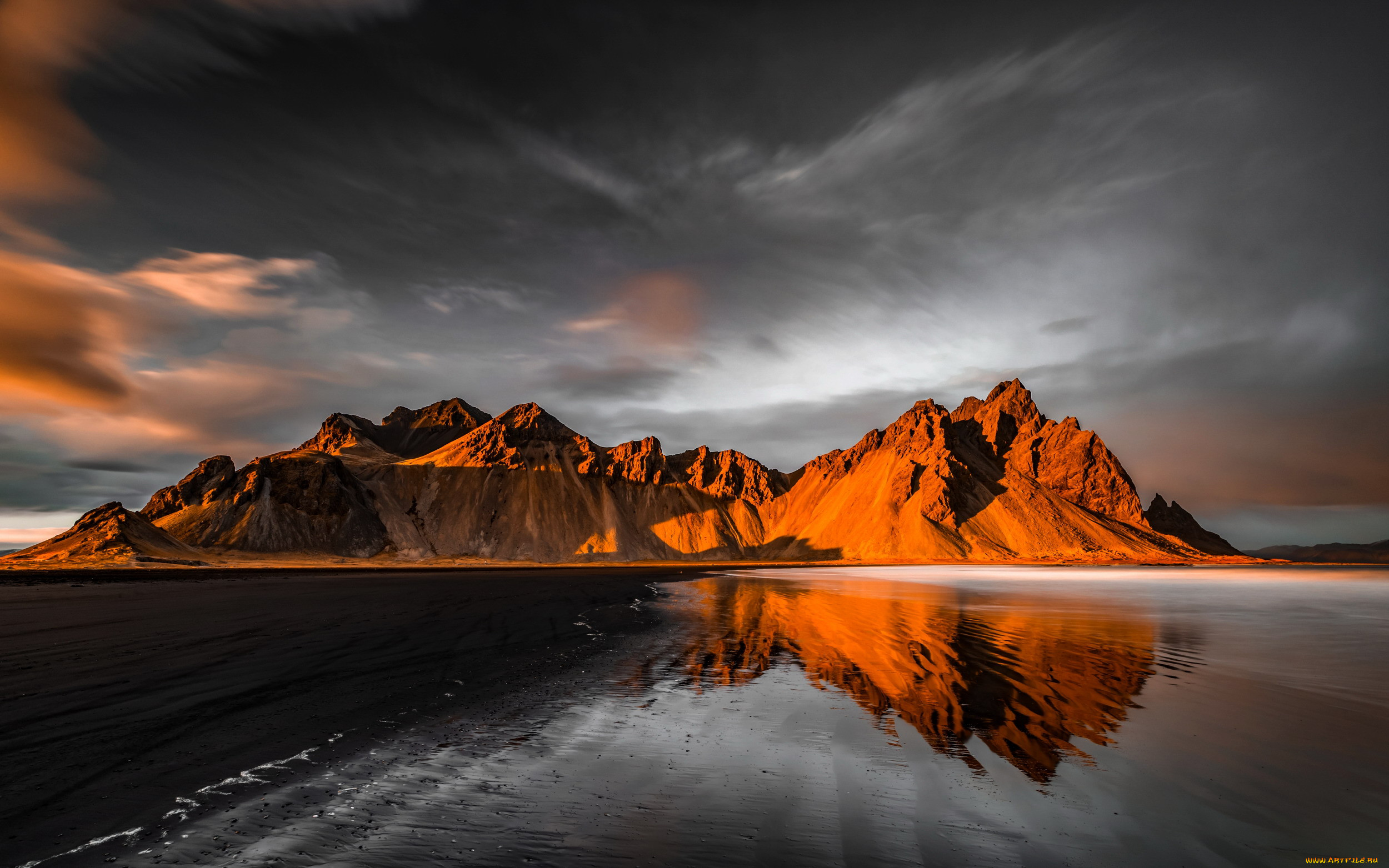 mountains in auster-skaftafellssysla, iceland, , , mountains, in, auster-skaftafellssysla